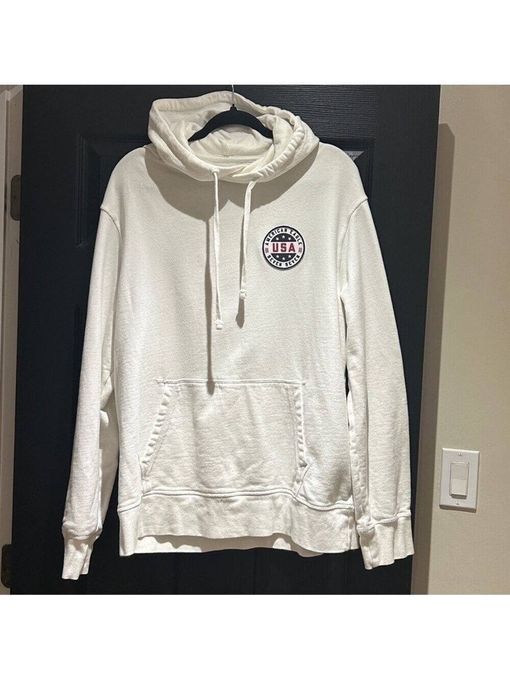 American Eagle Outfitters Men’s white/off white hoodie